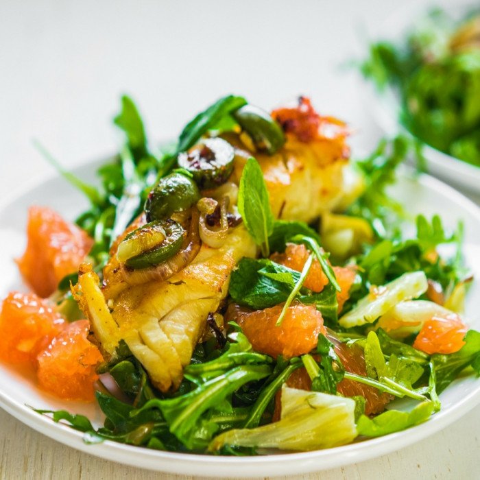 Catfihs/ Tilapia Salad