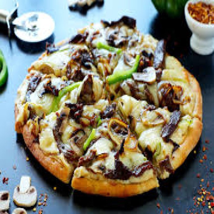 Philly STeak Pizza